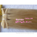machine weaving weft hair, remy human hair